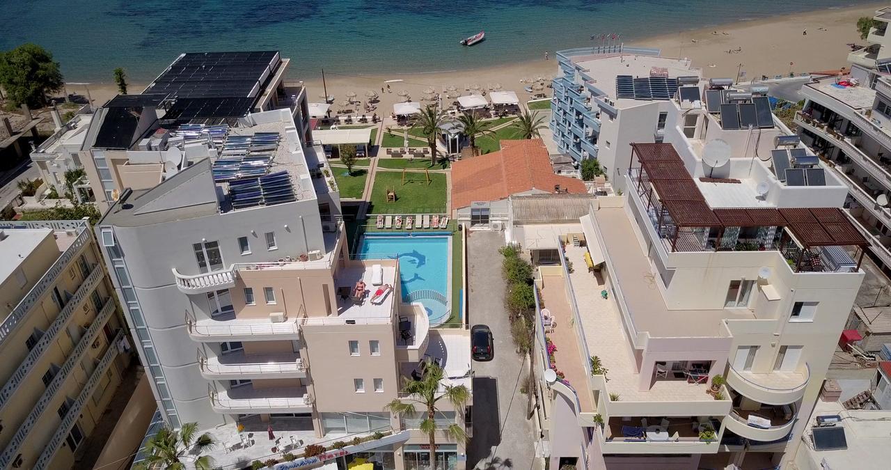 Christina Beach Hotel Chania  Luaran gambar